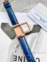 Copy Jaeger-LeCoultre Rose Gold Diamonds Ladies Watch Quartz Reverso One Monoface